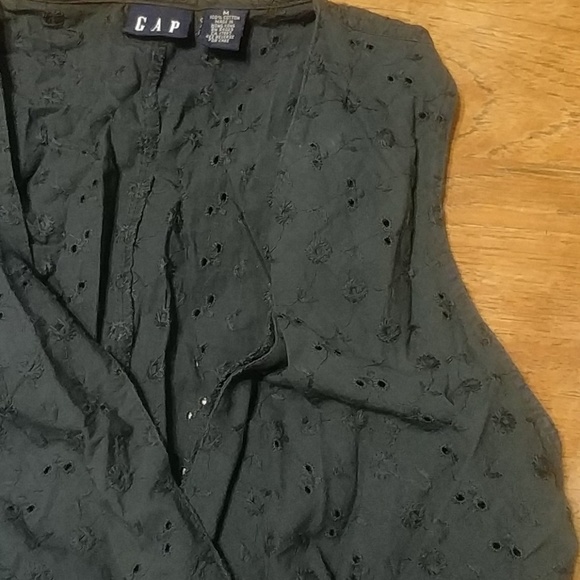 Gap Wrap Tie Waist Tank Top M - Picture 3 of 5